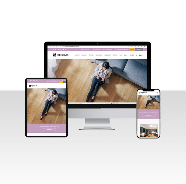 Laminant ve Yüzey Kaplama Firması Web Paketi - Lamine (WEN293)